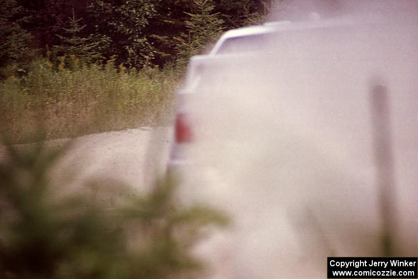 Frank Sprongl / Dan Sprongl Audi S2 Quattro powers through a corner on SS8, Parmachenee Long.