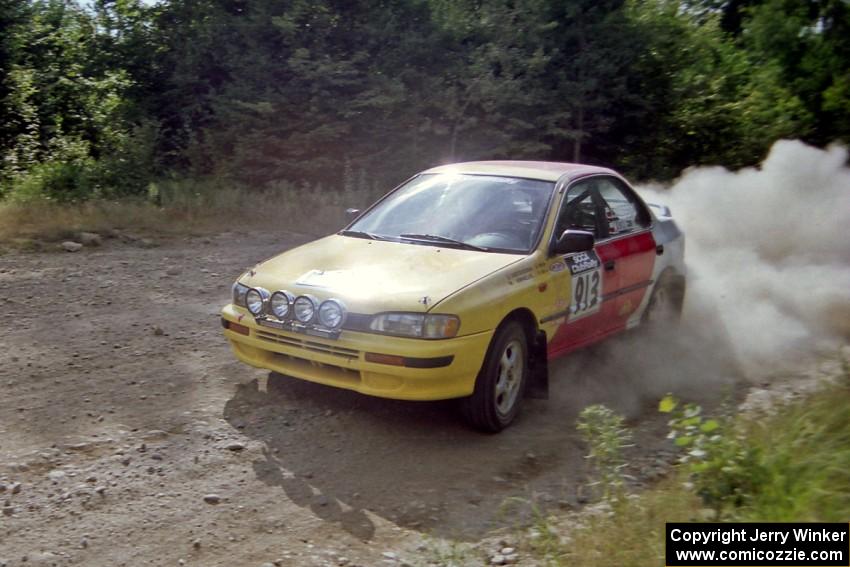 Janusz Jastrzebski / Marcin Korneluk Subaru Impreza on SS8, Parmachenee Long.