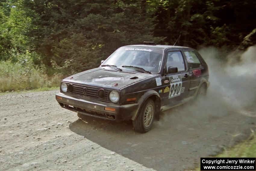Charles Sprigg / Andy Jones VW GTI on SS8, Parmachenee Long.