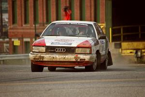 James Frandsen / Todd Bourdette Audi 200 Quattro on SS11, Rumford.