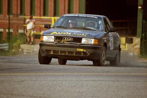 Jerry Cuffe / Barry Cuffe Audi 80 Quattro on SS11, Rumford.