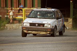 Art Burmeister / Jimmy Brandt VW GTI on SS11, Rumford.