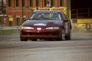 Rod Dean / Nichole Dean Plymouth Laser on SS11, Rumford.