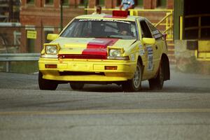 Scott Kreisler / John Bonasera Nissan 200SX on SS11, Rumford.