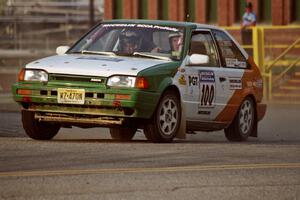 Donal Mulleady / John Reilly Mazda 323GTX on SS11, Rumford.