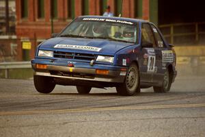 Kendall Russell / John Dillon Dodge Shadow on SS11, Rumford.