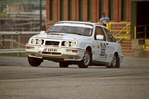 Colin McCleery / Jeff Secor Merkur XR4Ti on SS11, Rumford.