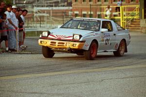 Mark Bowers / Duffy Bowers Mitsubishi Starion on SS11, Rumford.