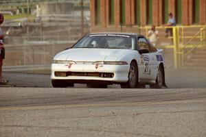 Chris Czyzio / Eric Carlson Mitsubishi Eclipse GSX on SS11, Rumford.