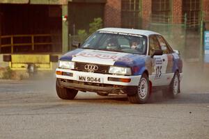 Alex Erisoty / Ben Greisler Audi 90 Quattro on SS11, Rumford.