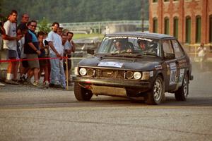 Jerry Sweet / Stuart Spark SAAB 99EMS on SS11, Rumford.