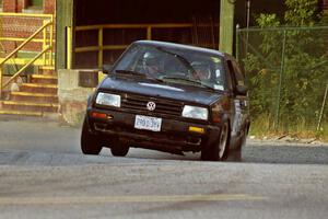 Tom Lawless / Brendan Lawless VW GTI on SS11, Rumford.