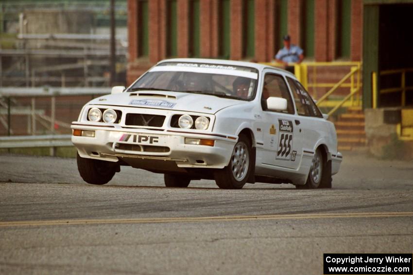 Colin McCleery / Jeff Secor Merkur XR4Ti on SS11, Rumford.