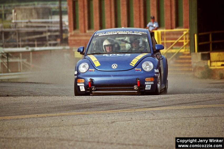 Karl Scheible / Gail McGuire VW Beetle on SS11, Rumford.