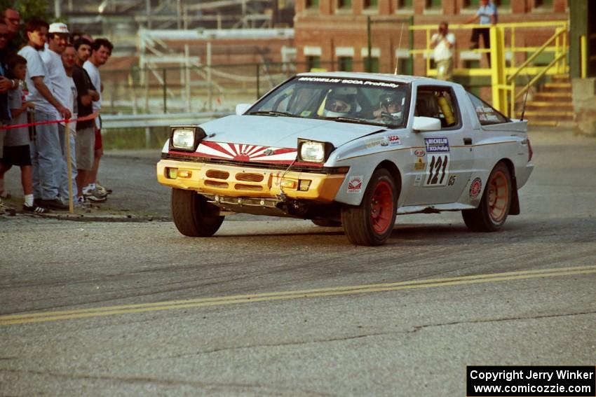 Mark Bowers / Duffy Bowers Mitsubishi Starion on SS11, Rumford.