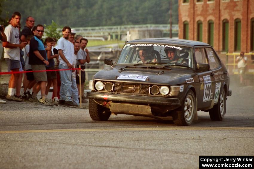 Jerry Sweet / Stuart Spark SAAB 99EMS on SS11, Rumford.