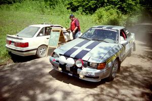 Dave Liebl / Lou Binkley, Jr. Toyota Celica All-trac at the PRIMO FTC of SS4, Cedar Run.