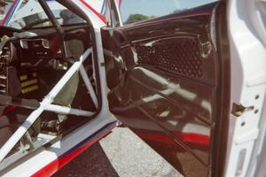 Interior of the Ford Focus WRC.