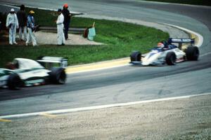 Mark Smith's and Vinicio Salmi's March 86A/Buicks at turn 12