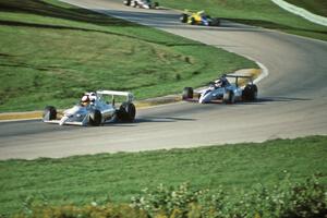 Brian Till's Swift DB-4, Jimmy Vasser's Swift DB-4, R.K. Smith's Swift DB-4 and Jovy Marcelo's Swift DB-4