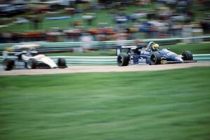 Kim Campbell's Ralt RT-5 ahead of Stuart Crow's Ralt RT-5