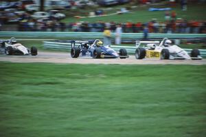 Chris Smith leads Kim Campbell and Stuart Crow, all in Ralt RT-5s