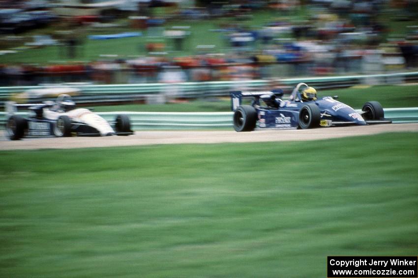 Kim Campbell's Ralt RT-5 ahead of Stuart Crow's Ralt RT-5