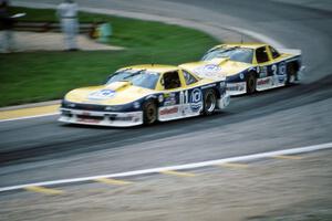 Tommy Kendall's and Chris Kneifel's Chevy Berettas