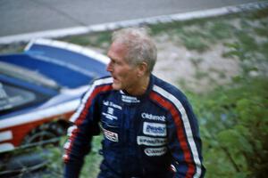 Paul Newman DNF's after colliding with Jerry Brassfield's Olds Cutlass Supreme