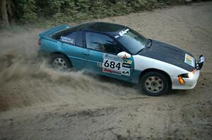 Adam Markut / Chris Gordon drift beautifully in their Eagle Talon on SS15.