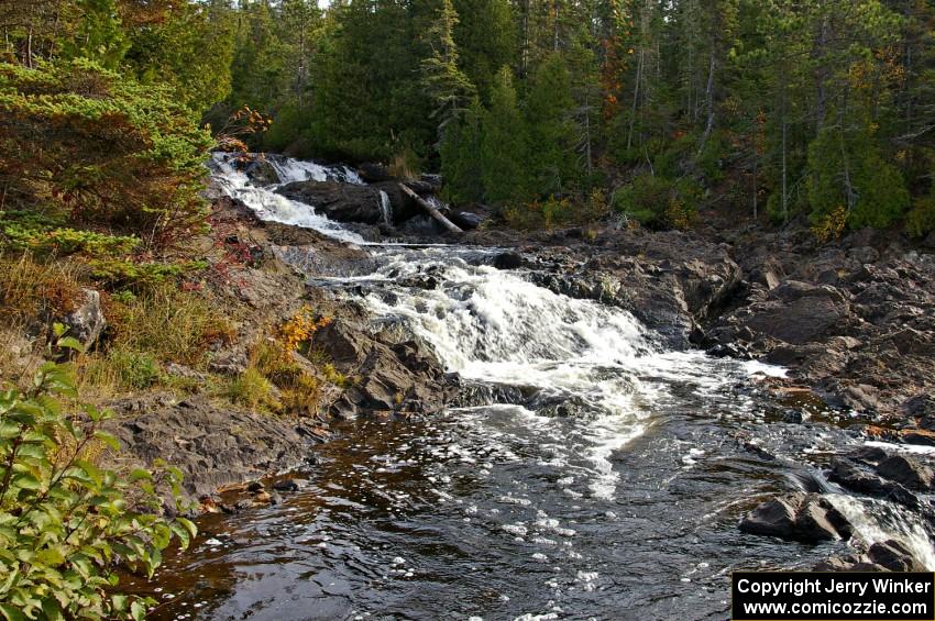 Lower Montreal River Falls flows directly into Lake Superior.(2)