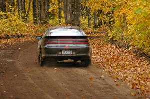 The Micah Wiitala / Jason Takkunen Mitsubishi Eclipse GSX on SS2 Beacon Hill.