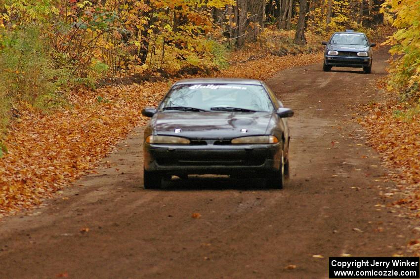 Micah Wiitala / Jason Takkunen Mitsubishi Eclipse GSX and Paul Koll / Carl Seidel VW Golf