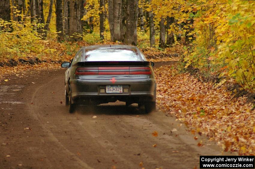 The Micah Wiitala / Jason Takkunen Mitsubishi Eclipse GSX on SS2 Beacon Hill.