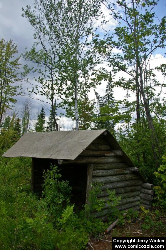 Old lean-to beside Potlatch Rd.