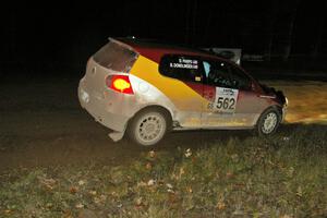 Brian Dondlinger / Dave Parps speed past in their VW GTI-Rally on SS7, Far Point 2.