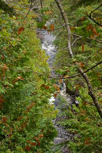 Upper Falls of the Gratiot River with rapids