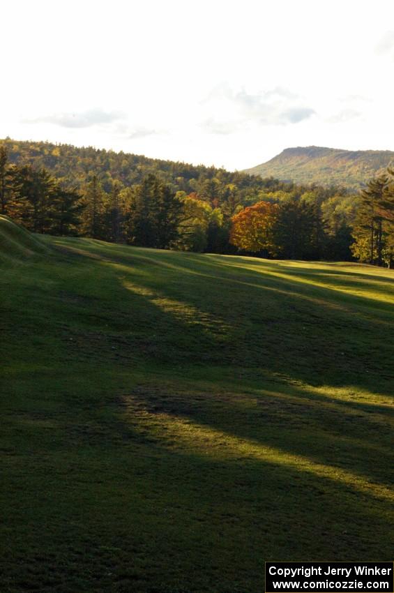 View of Brockway Mtn. from the golf course in Copper Harbor. (1)