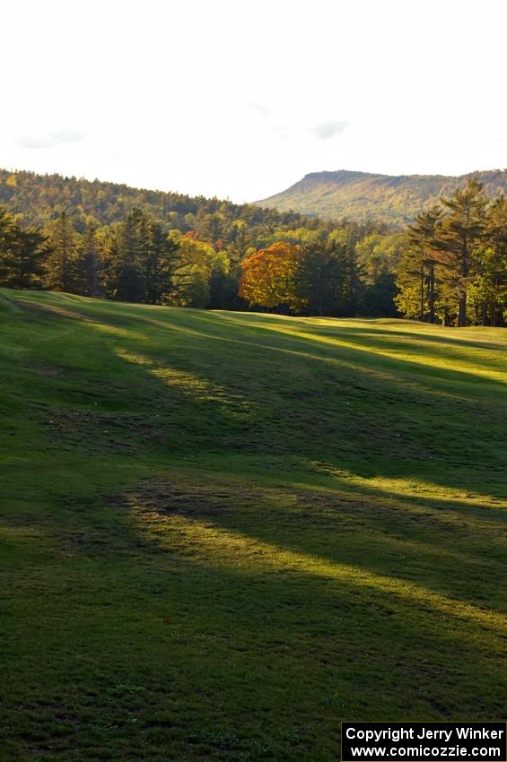 View of Brockway Mtn. from the golf course in Copper Harbor. (2)