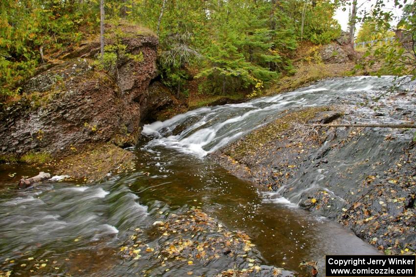 Silver River Falls just across the street from the exit of Brockway Mountain Dr. (1)