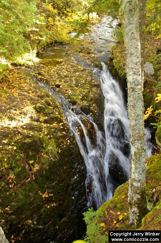 Upper portion of Manganese Falls