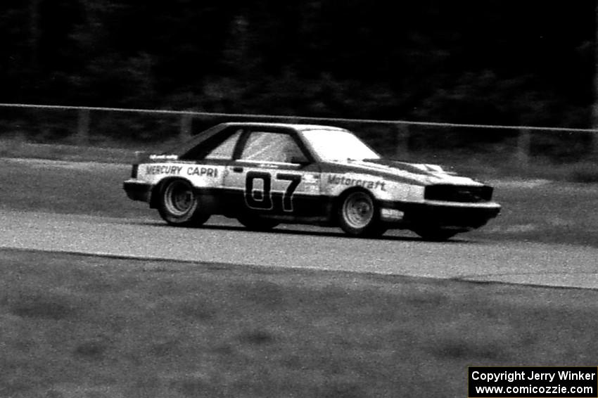 Lyn St. James' Mercury Capri