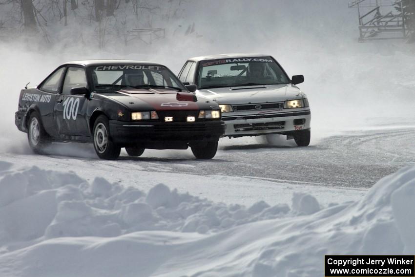 Lyle Nienow / Mark Nienow Chevy Cavalier Z-24 and Carl Siegler / David Goodman / Dan Drury Subaru Legacy