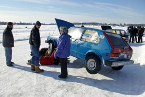 Paul Palzer / Cindy Palzer / Dave Kapaun VW Rabbit GTI