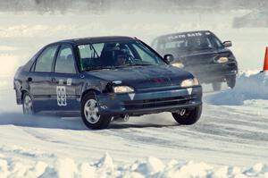 Ryan Hammond / Kyle Laursen Honda Civic and Brian Krohn's Honda CRX