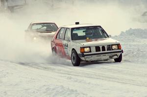 Dave Kapaun's Dodge Omni and the Jay Luehmann / Mark Utecht Subaru Impreza