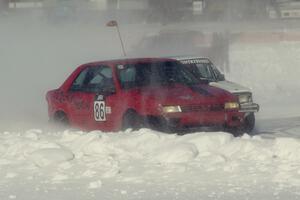 Chad Reinhofer / Jason Lindell / Cody Reinhofer Plymouth Sundance and Dick Nordby / Josh Vogesver VW Rabbit