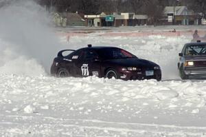 Pete Weber's Mitsubishi Eclipse and Bucky Weitnauer's VW Rabbit