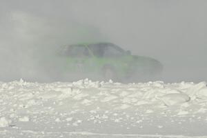 Tim Lynch / Pat Foner Honda Prelude in severe ice dust.