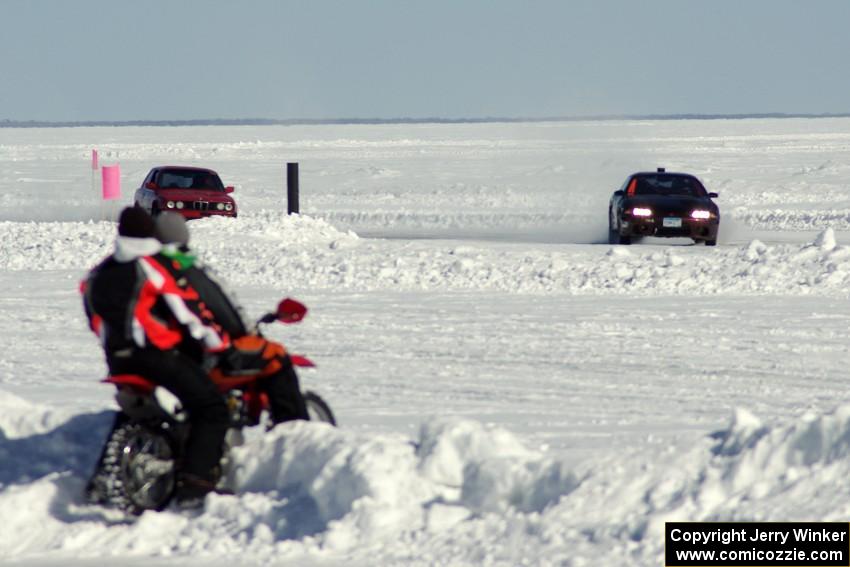 Bonnie Stoehr / Jake Weber Mitsubishi Eclipse and Pete Tavenier / Bruce Powell BMW 318i